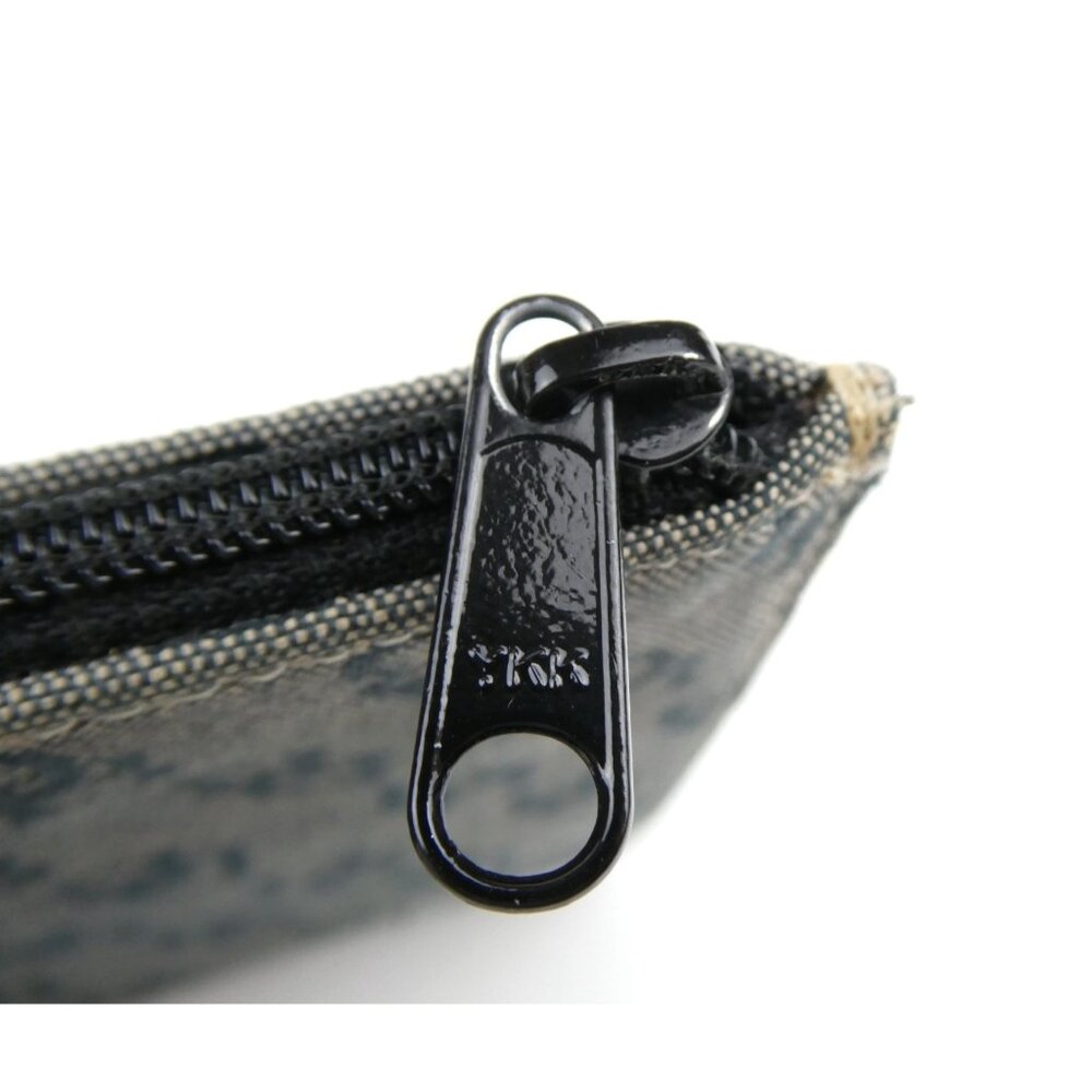 Dooney & Bourke Monogram Navy Black Canvas Wristlet/Clutch - Picture 14 of 16